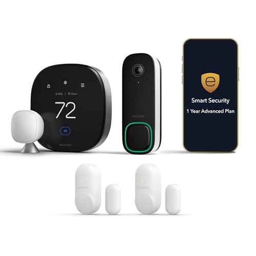 Smart Thermostat Premium with Siri Alexa Air Quality Monitor
