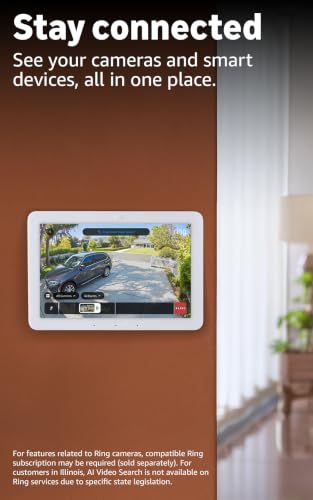 Smart Home Control Hub 8 Inch Display with Alexa Compatibility