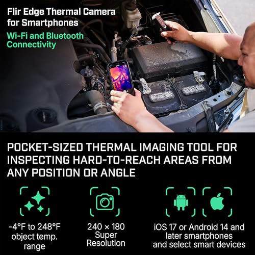 Thermal Imaging Camera with MSX Technology and Wireless Connectivity