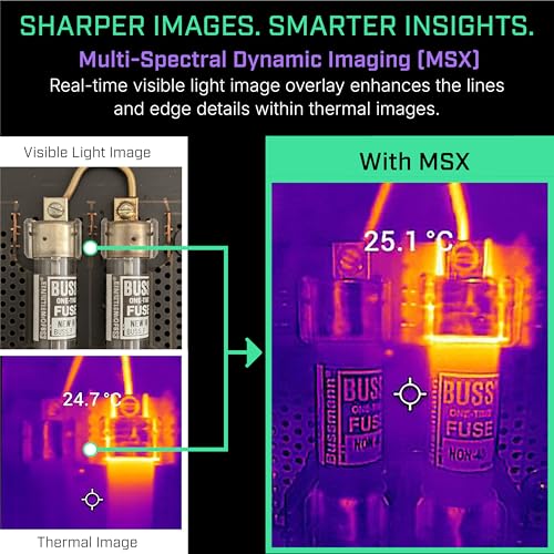 Thermal Imaging Camera with MSX Technology and Wireless Connectivity