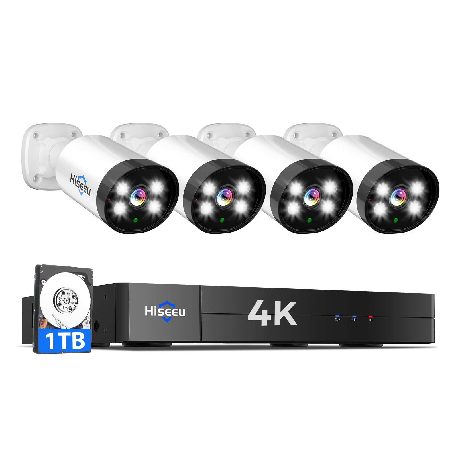 hiseeu 8mp Security Camera System
