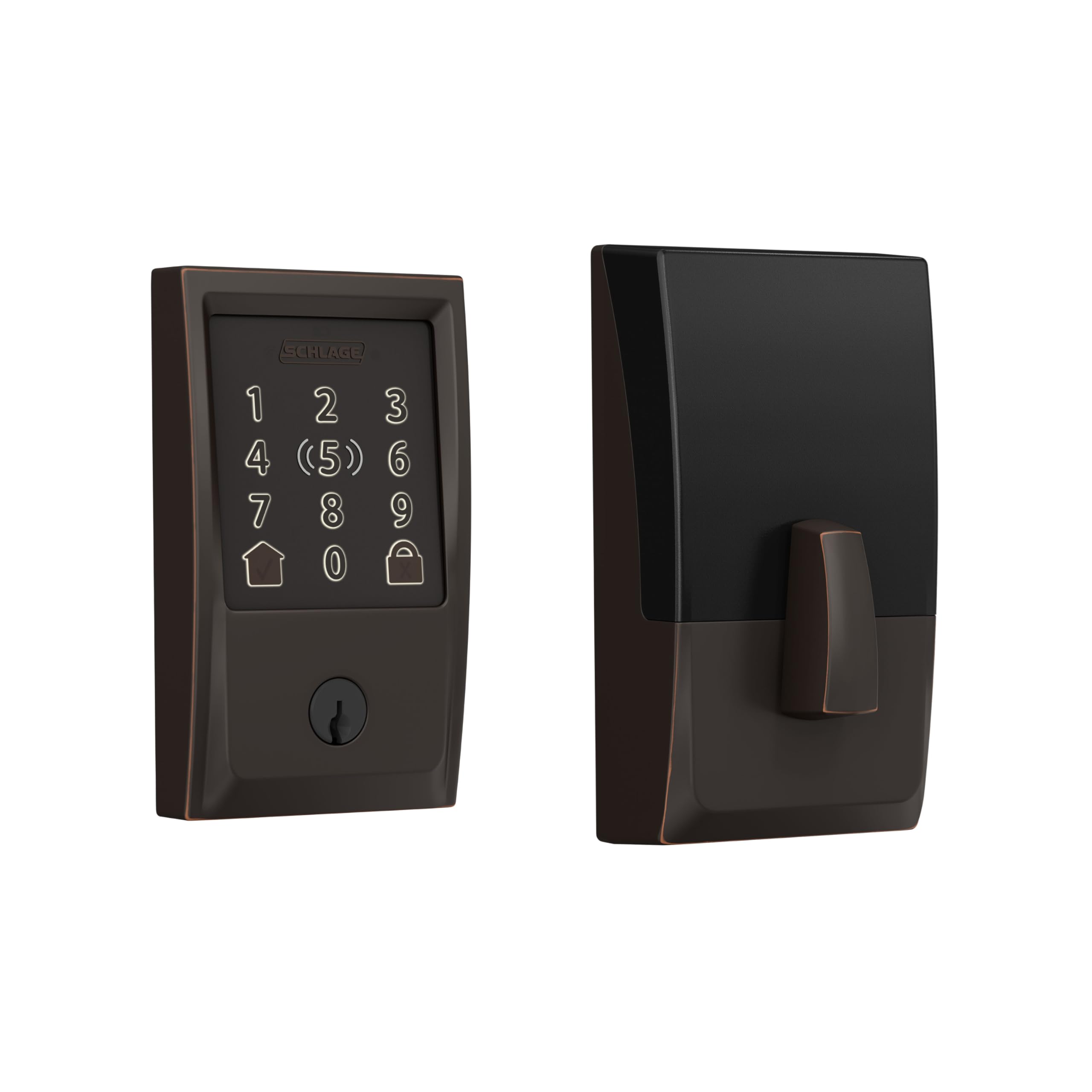 Schlage WiFi Deadbolt Smart Lock with Apple Home Key