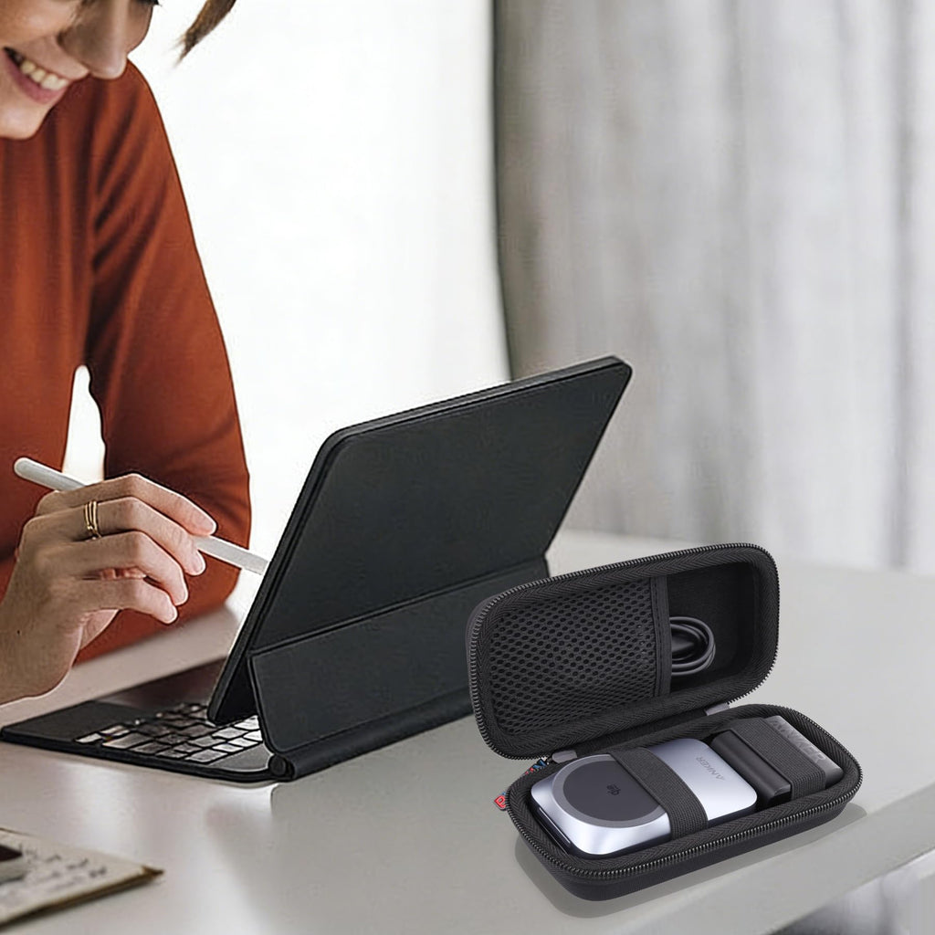 Travel Case for 3-in-1 Wireless Charging Station with Protective Design