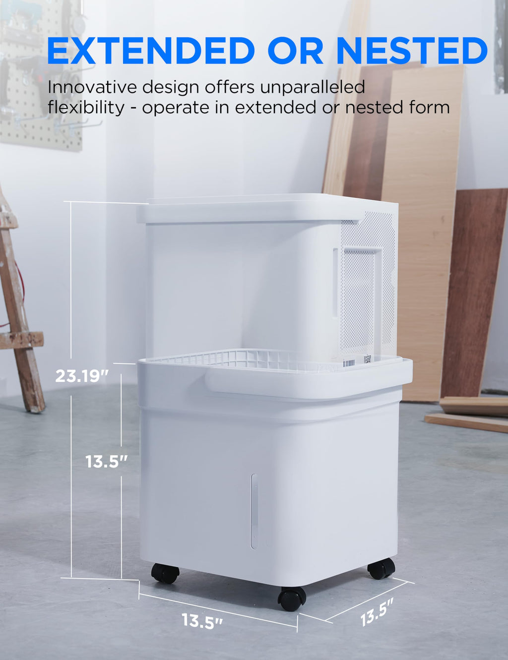 Midea Cube 20 Pint Dehumidifier for Basement