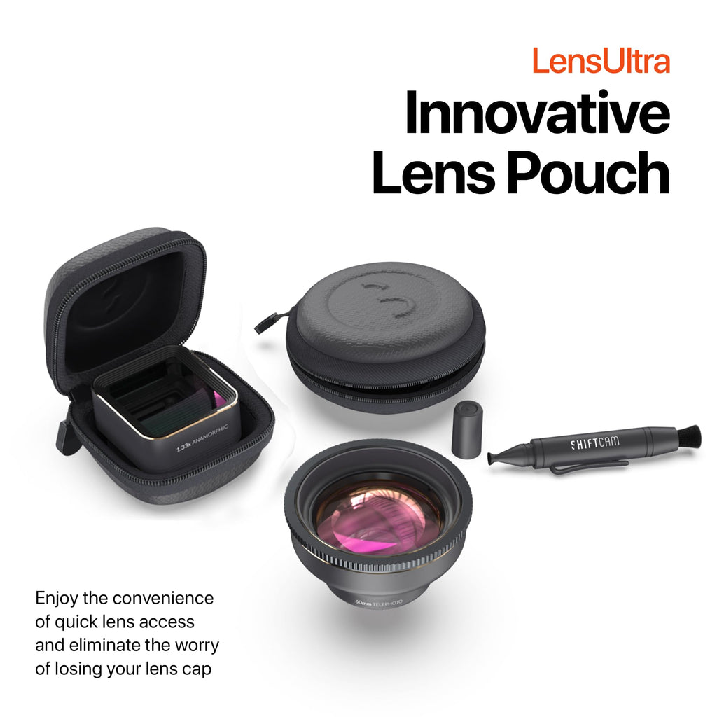Smartphone Macro Lens with Fluorite Optics and Filter Support