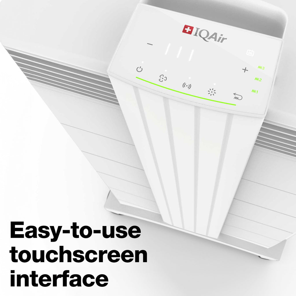 Smart Air Purifier with HyperHEPA Filtration for Large Rooms