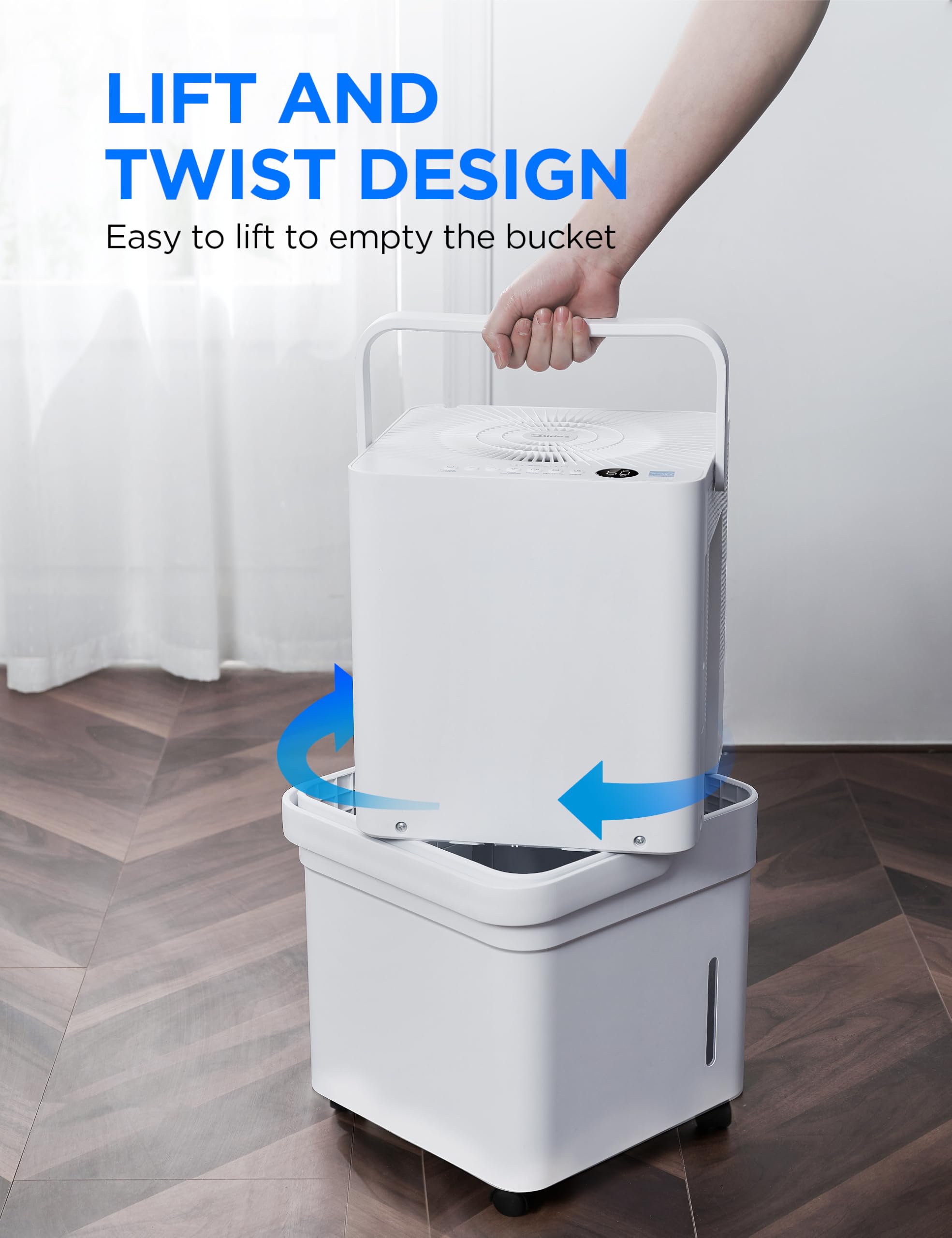 Midea Cube 20 Pint Dehumidifier for Basement