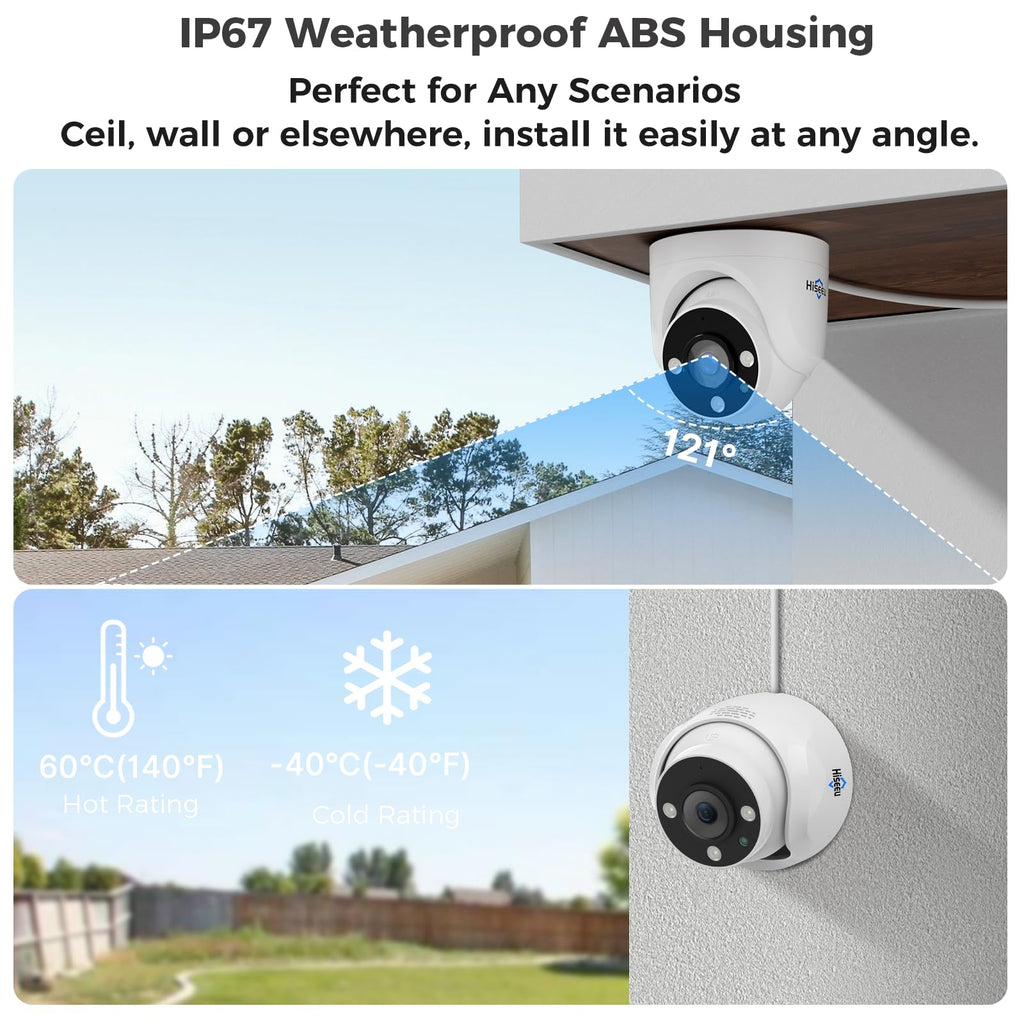 hiseeu 8mp Security Camera System