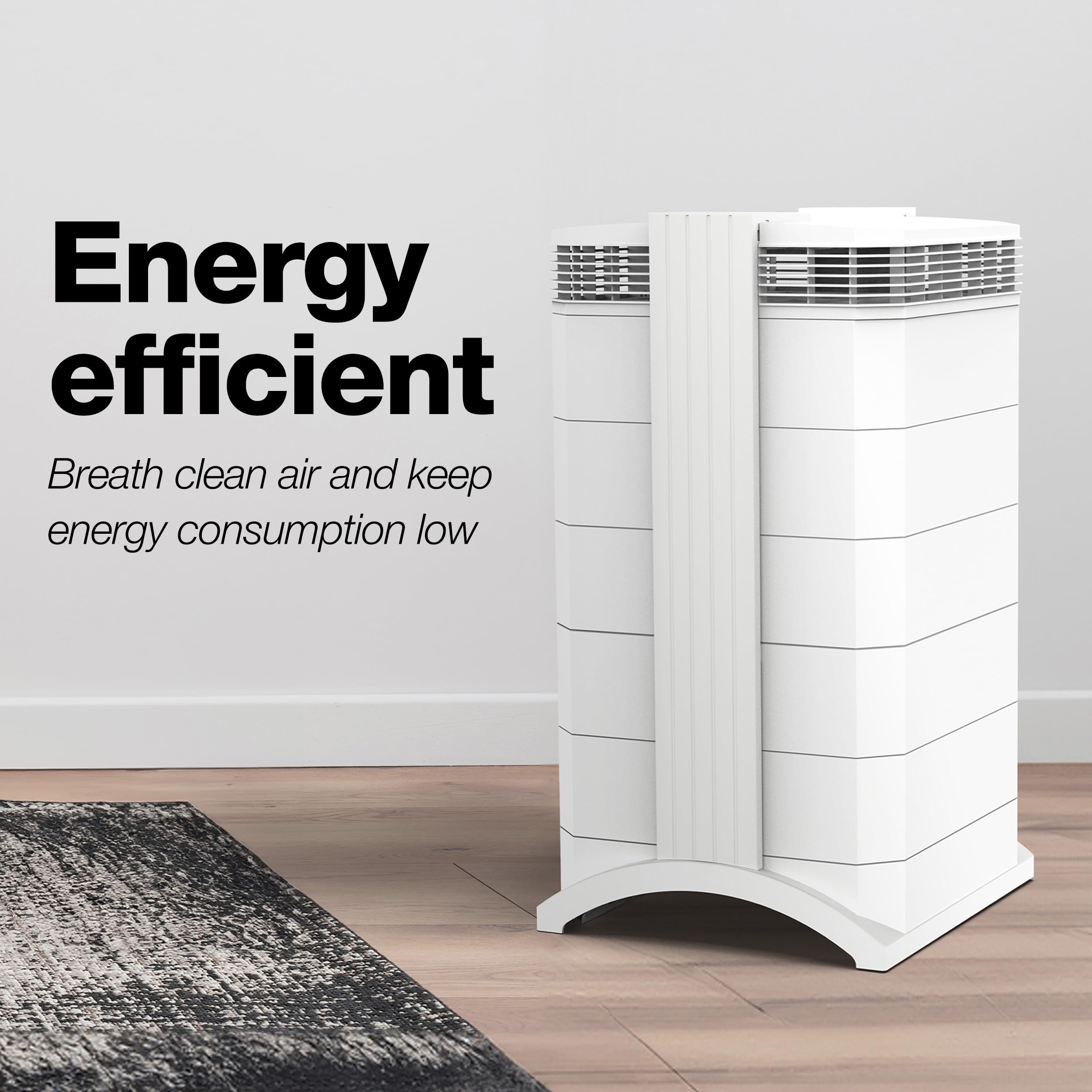 Smart Air Purifier with HyperHEPA Filtration for Large Rooms