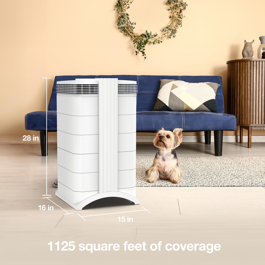 Smart Air Purifier with HyperHEPA Filtration for Large Rooms